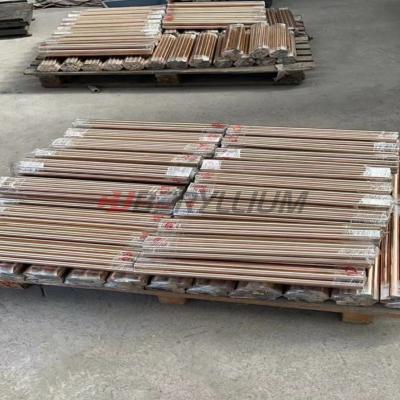 China TH04 C17500 Beryllium Copper Alloy Round Bars 60-100mm For Gas Condensate for sale