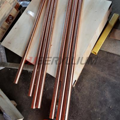 China Beryllium Copper Alloy 25 (UNS C17200/CDA 172) Round Rod By ASTM B196 for sale