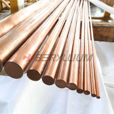 China UNS.C18150 Chromium Zirconium Copper Alloy Copper Rods With High Electrical Conductivity for sale