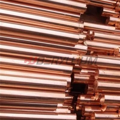 China CW118C / C14500 Tellurium Copper Alloy Rod Shape For RF Connector en venta