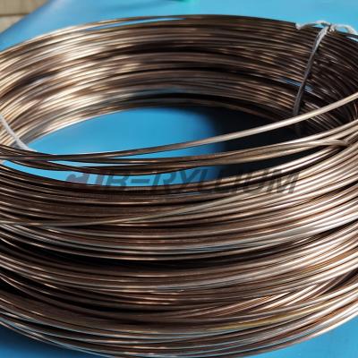 China Leaded Beryllium Copper Wire EN CuBe2Pb For RF Coaxial Connector Switch Parts for sale