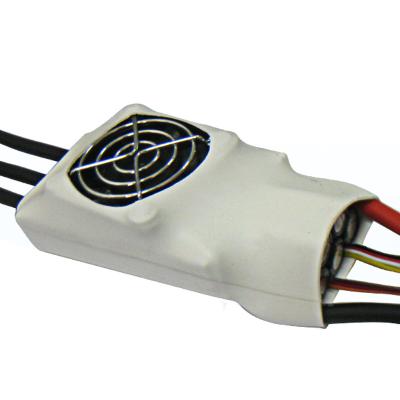 China Compact Design 8S 300 Amp Brushless Esc For Rc Car With White Heat Shrink for sale