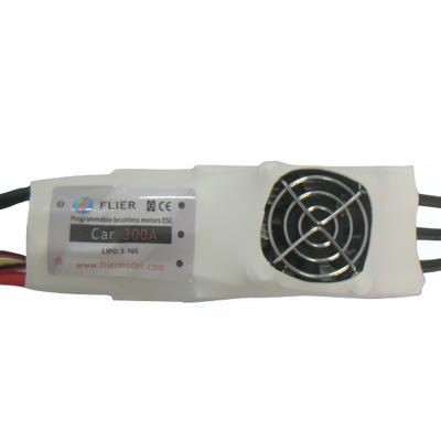 China Battery Powered 16S 300A RC Car ESC Motor Controller With Reverse Function for sale