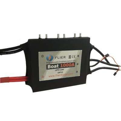 China Mosfet Material Programmable Brushless ESC Controller HV 1000A 120V Boat Applied for sale