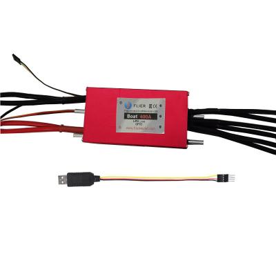China Hobby Waterproof Brushless Surfboard ESC RC 16S 400A Boat Speed Controller for sale