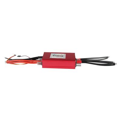 China HV Red Waterproof Brushless ESC Mosfet 22S 400A For RC Hobby Boat for sale