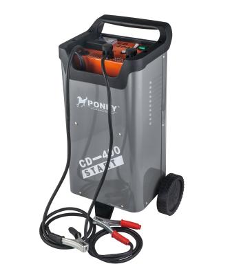 China Single Phase Portable Car Battery Charger With Wheel Insulation Class H for sale