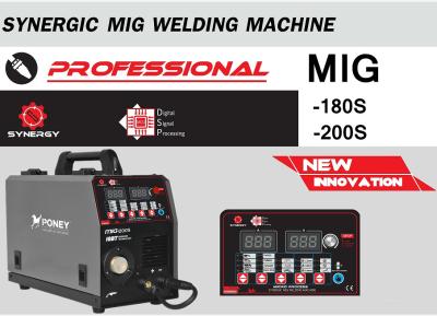 China MIG-180s/200s Synergic Mig Welding Machine for sale