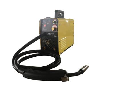 China CE RoHS MIG 120 No Gas Welding Machine Mini Mig Welding Machine With MMA for sale