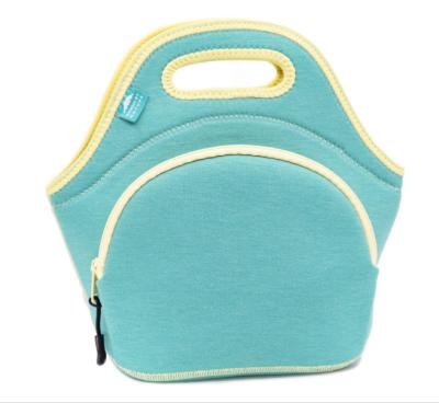 China Kids Women Tote Neoprene Lunch Bag Insulated Reusable Washable Extra Thick for sale