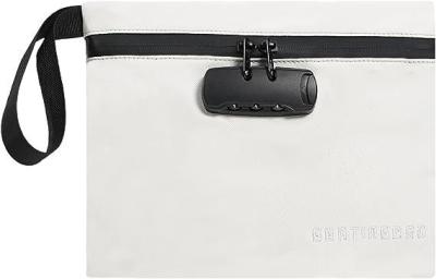 Китай Money Bag with Lock KaAutoler Fireproof and Waterproof Cash Bag with Zipper Closure Fireproof Safe Box Money Pouch Locki продается