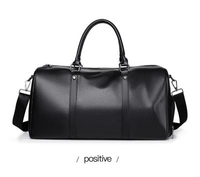 China Travel Bag Waterproof PU Leather Material for Corporate Professionals en venta