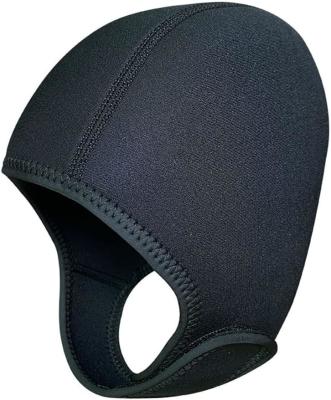 China 2.5mm Neoprene Dive Cap Surf Cap,Diving Hat,Thermal Wetsuit Hood Cap with Chin Strap,Windproof Cap for Surfing Kayak Raf for sale