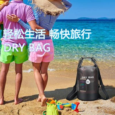 China BEACH BAG WATERPROOF BUCKET BAG TRANSPARENT PVC WATERPROOF BUCKET BAG DRIFT WATERPROOF BAG SWIM BAG en venta