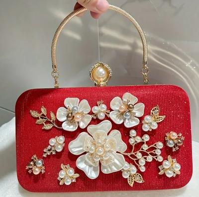China Elegant Evening Handbag with Polyester Lining and Buckle Closure No Pattern Style for sale