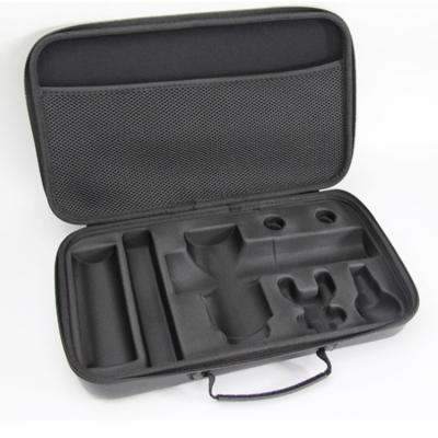 China Shockproof EVA Massage Gun Carrying Case Black Colors 1680D Polyester for sale