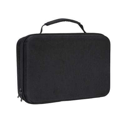 China Pu Leather 1200D Polyester EVA Tool Carrying Case 30*20*10CM Shockproof for sale
