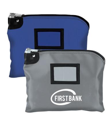 China 1000D Nylon Zipper Bank Bags for sale