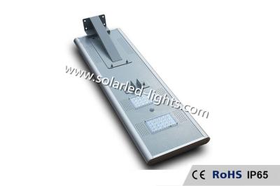 China IP65 40W Integrated Solar Street Light 4000lm Initial Lumen 1114×298×148mm for sale
