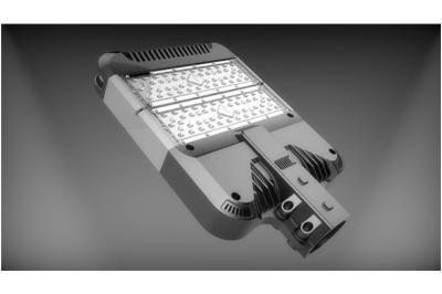 China Rectangular Beam Pattern LED Street Lamps Durable Automatic Street Light For Roads for sale