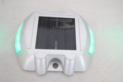 中国 6 つの LEDs モノラル結晶の太陽電池パネル、太陽道のマーカーが付いている太陽 LED の道のスタッド 販売のため