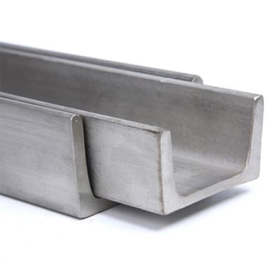 China Primary U Shaped Metal Channel 410 420 430 SS Finish Profile for sale