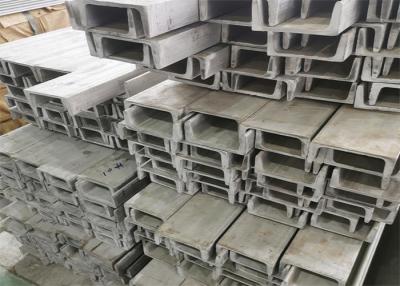 China Annealed Pickled Stainless Steel U Channel For 10mm Glass 150x75x6mm for sale