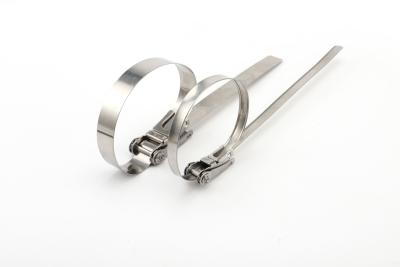 China Universal Stainless Steel Banding Strap , 10mm Stainless Steel Metal Cable Ties for sale
