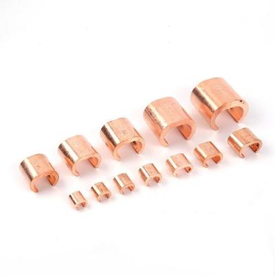 China Copper C Type Compression Connector For Grounding System for sale
