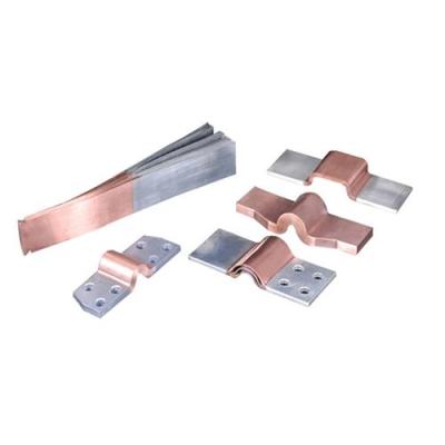 China Bare Copper Laminated Flexible Connectors High Conductivity for sale