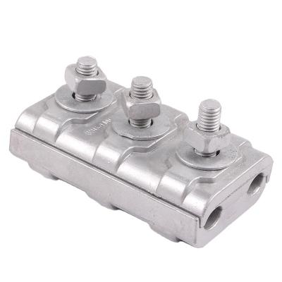 China Transmission Line Fittings Parallel Groove PG Clamp For Earth Wire for sale