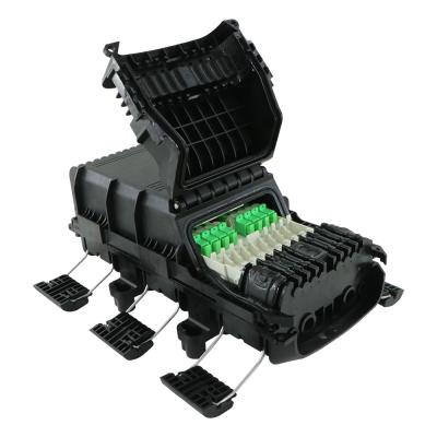 China 60 Core FTTH Fiber Optic Termination Box PC ABS IP67 for sale