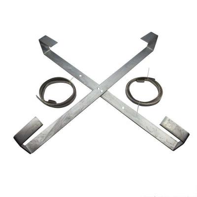 China ADSS / OPGW Cable Storage Bracket Pole Clamp ISO9001 for sale