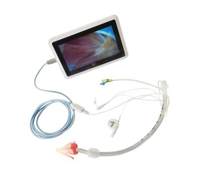China 8,5 el PVC abofetea la vía aérea video del tubo ETT de los dispositivos de la intubación con lumen de la succión en venta
