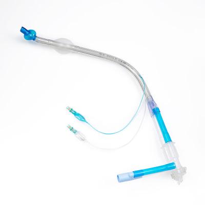 China Cánula endotraqueal doble traqueal del tubo bronquial del lumen para el hospital en venta