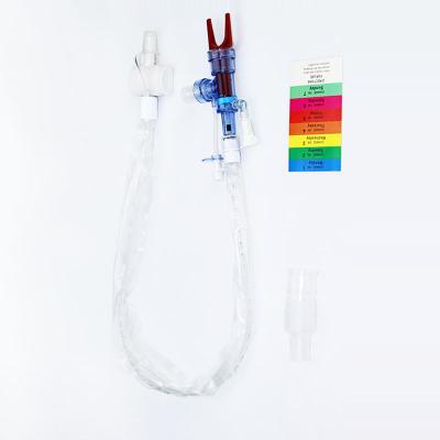 China Soft PVC Closed Oral Plastic Suction Cannula Catheter System OEM for sale