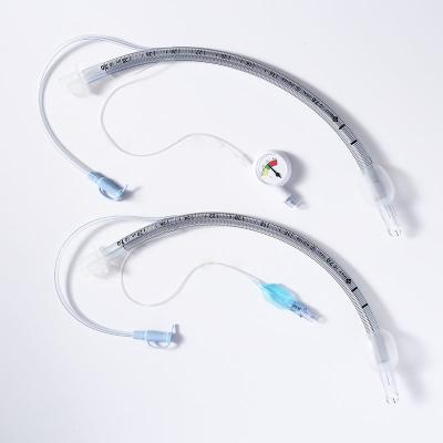 China ET Tube Intubation Reinfored Suction Endotracheal Tube Medical PVC for sale