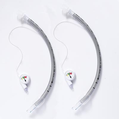 China Medical Grade Pvc Disposable Endotracheal Tube Cuffed / Uncuffed Smooth Surface for sale