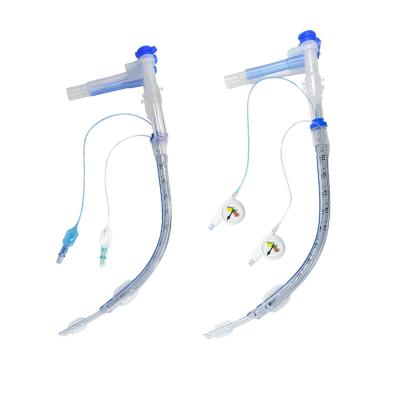 China Combined 35fr 37fr Double Lumen Bronchial Tube With Intracuff Pressure Monitor en venta