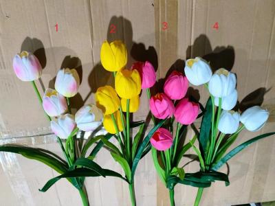 China Best sell Wedding Decorative PU Real Touch Tulip Rose Flowers Tulips Artificial Flower for sale