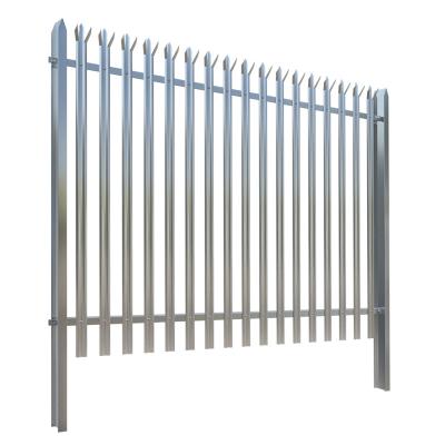 China Garden Spearhead Fence Panels 1.8m 3.6m Low Carbon Steel Wire for sale
