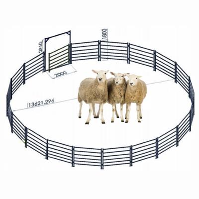 China Folding Lightweight Livestock Panels Temporary Fencing For Dogs Outside for sale