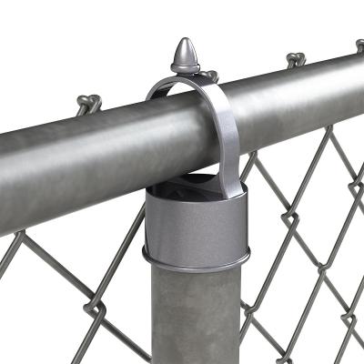 China Iron Craft Chain Link Sliding Gate Hardware Metal Fence Accessories for sale