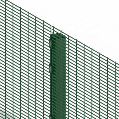 China Powder Coated Anti Climb Security Fence 1.8m 2.0m 2.2m 2.4m Hot Dipped Galvanzied for sale