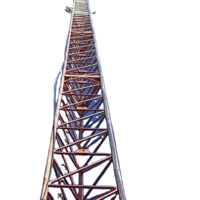 China 60m Steel Communication Tower Self Supporting Hot Dipped Galvanized for sale