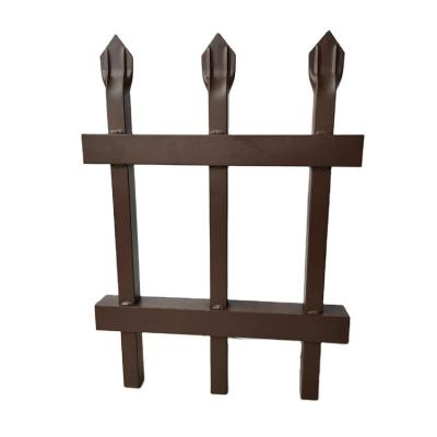 China 3m Wrought Iron Metal Aluminum Ornamental Picket Fence 1200-3000mm for sale