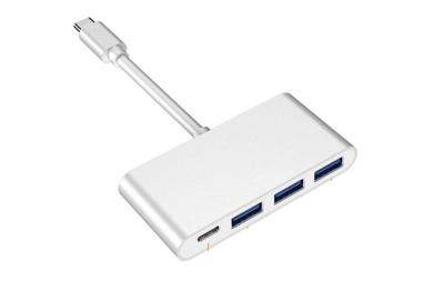 China 31006, USB Type C to 3*USB3.0  PD Charging Adapter for sale