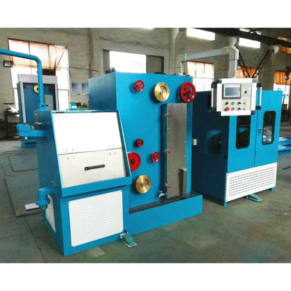 Quality Copper /Aluminum Fine Wire Drawing Machine With Annealer for sale