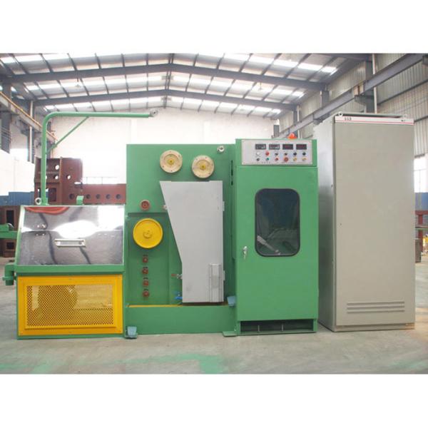 Quality Copper /Aluminum Fine Wire Drawing Machine With Annealer for sale