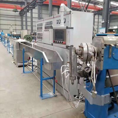 Chine Ligne de production d'extrusion de câbles électriques Extruseur de fil électrique Machine d'extrusion de câbles électriques à vendre